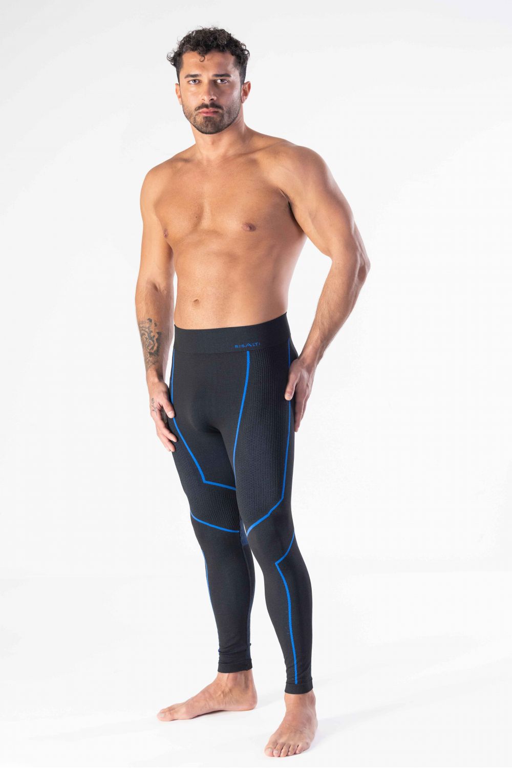 Leggings Termico Uomo Merino Tech+ in Polipropilene Dryarn® e Lana Merino