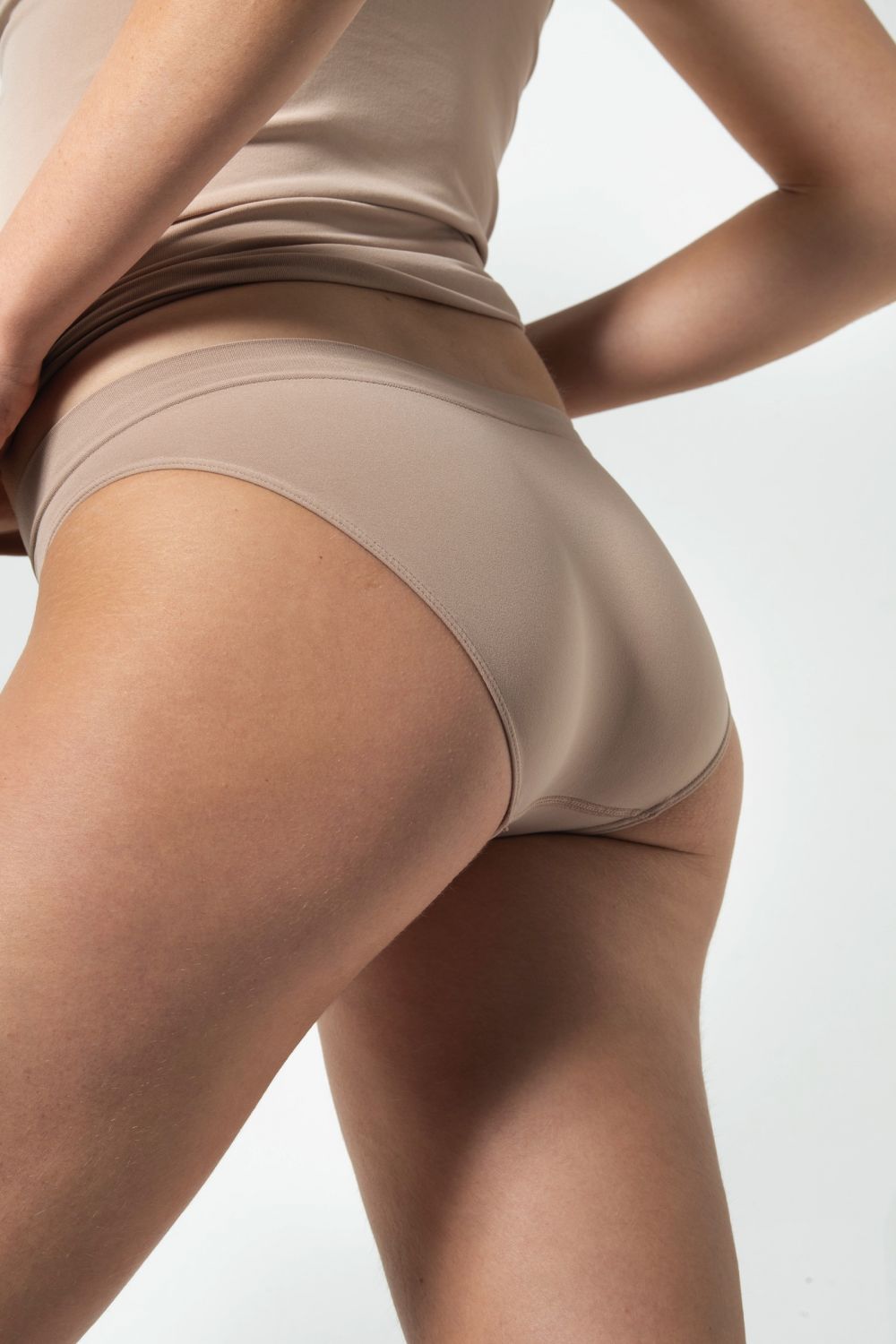 Slip Vita bassa Microfibra morbida con tassello anallergico confortevole RISALTI NATURALE