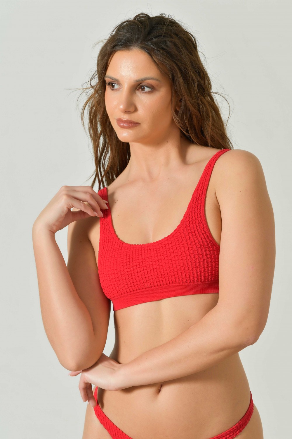 Top Bikini Onda in Textured Fabric
