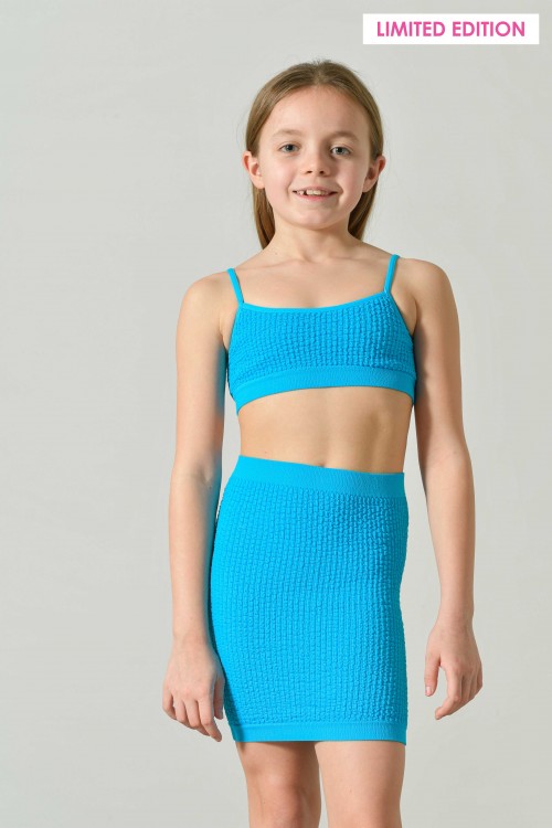 Textured Beach Skirt Cover-Up