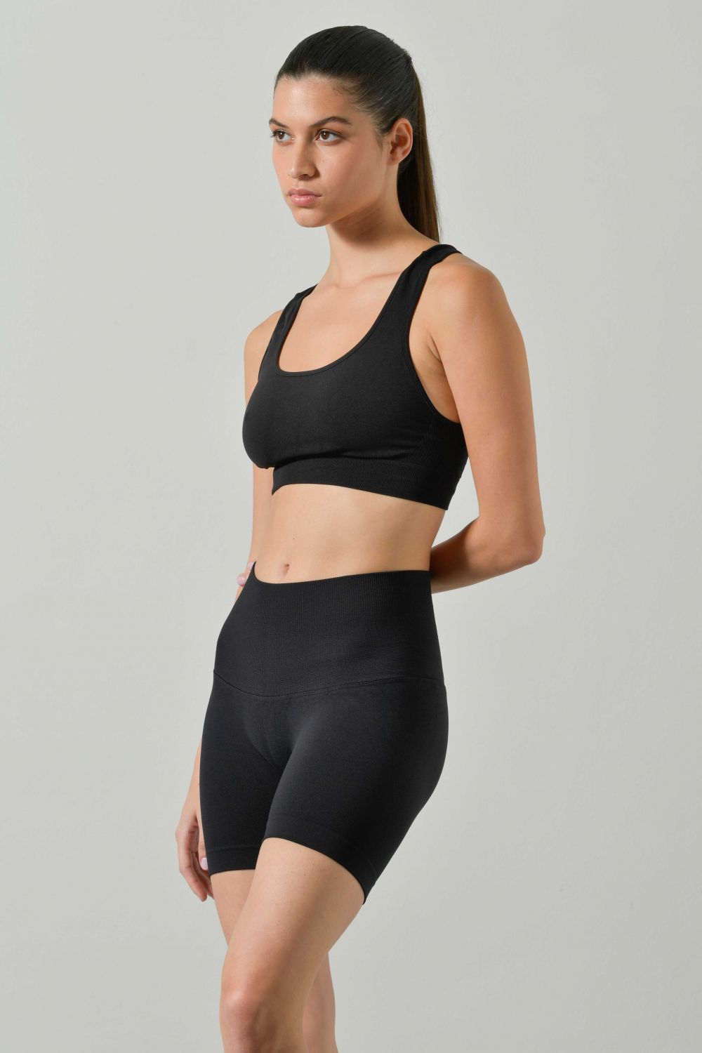 Shorts Sportivi Push Up Vita Alta, Linea Sculpt Limited Edition