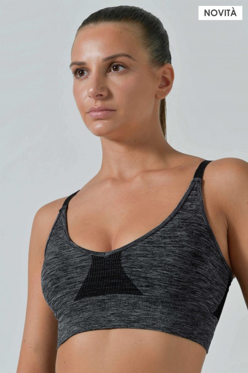 Reggiseno Sportivo Sculpt Pro Melange