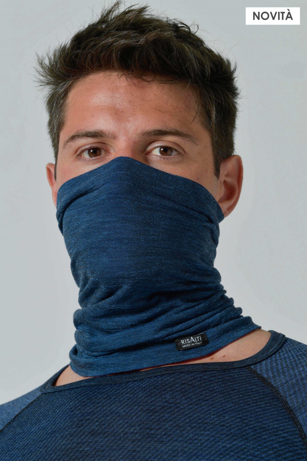 Merino Wool Neck Warmer and Multifunctional Headband