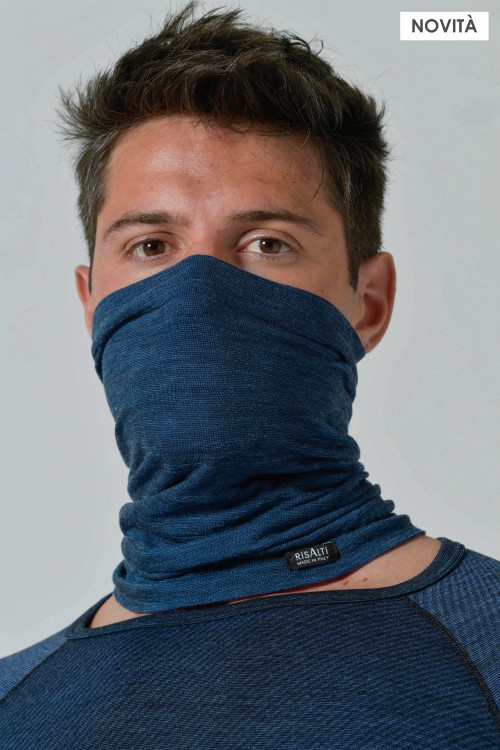 Merino Wool Neck Warmer and Multifunctional Headband