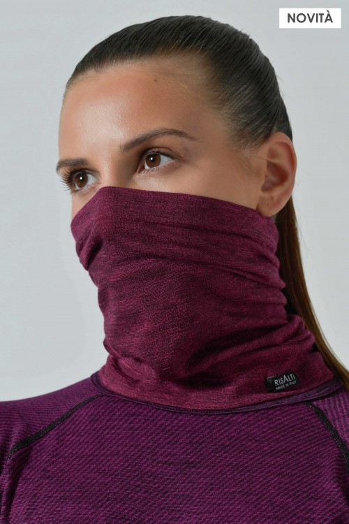 Merino Wool Neck Warmer and Multifunctional Headband