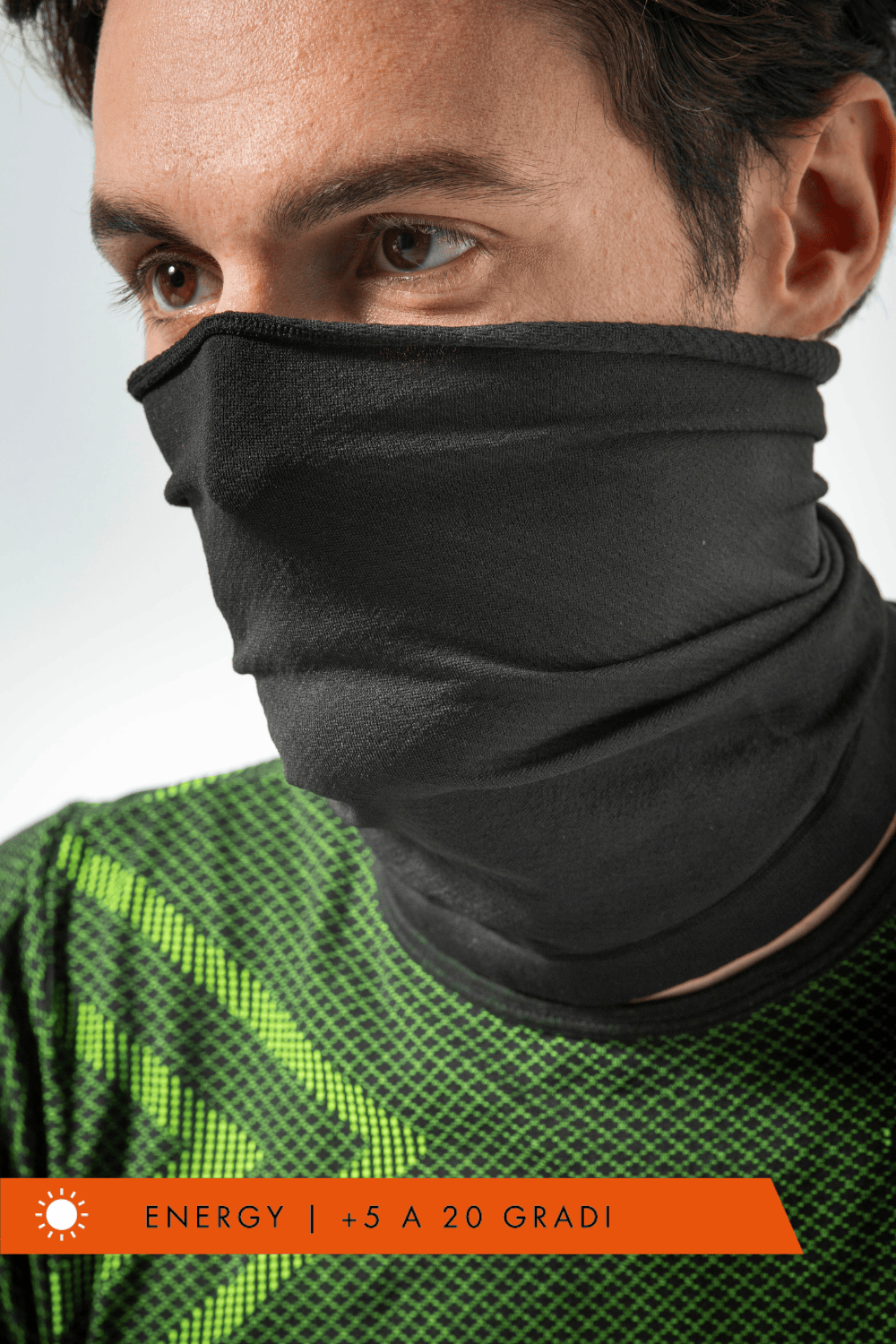 Energy SoftAir+ Unisex Multi-Purpose Neck Warmer or Headband