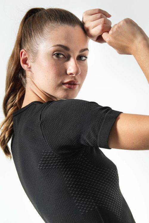 Maglia Termica Donna Manica Corta Energy, comfort e traspirabilità