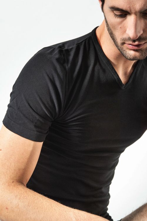 Soft Touch Bamboo Men’s V Neck T-Shirt