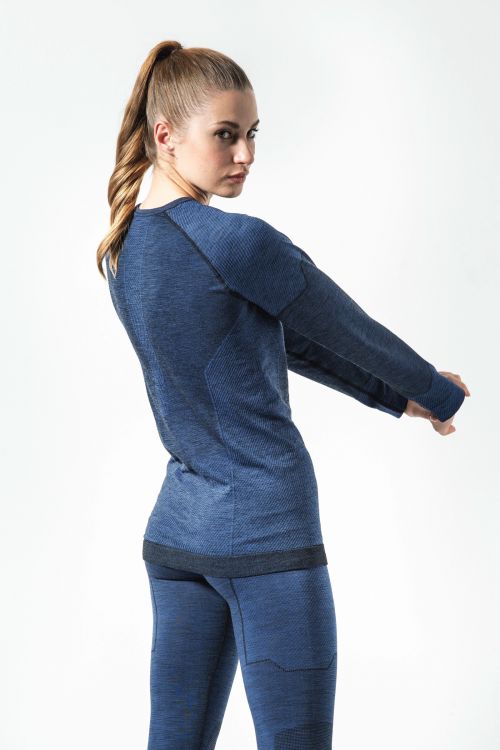 Women's Long Sleeve Merino Wool Thermal  Top