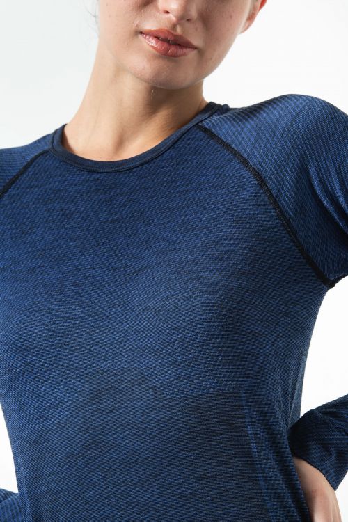 Women's Long Sleeve Merino Wool Thermal  Top
