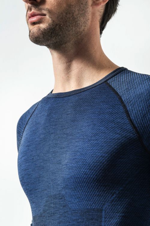 Men's Merino Wool Thermal Long Sleeve Top