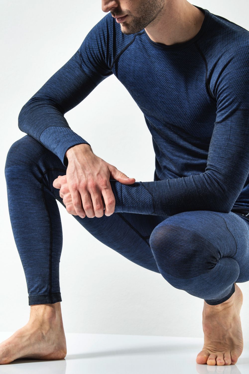 Men's Merino Wool Thermal Long Sleeve Top