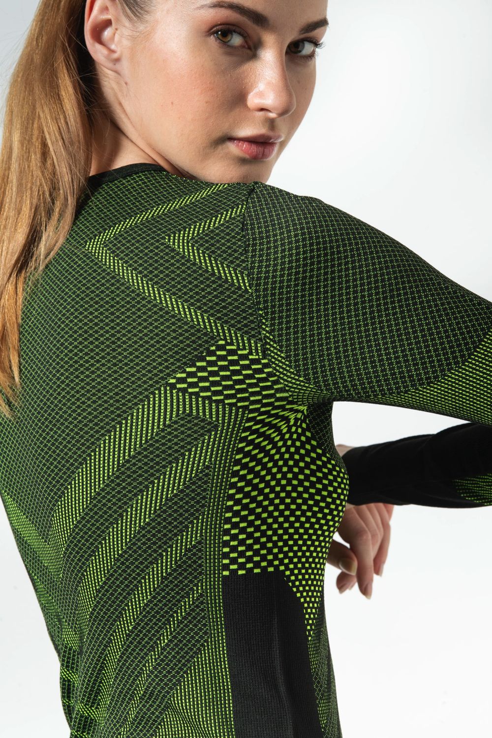 Women's Long Sleeve Top: Breathable  and Energy Thermoregulating
