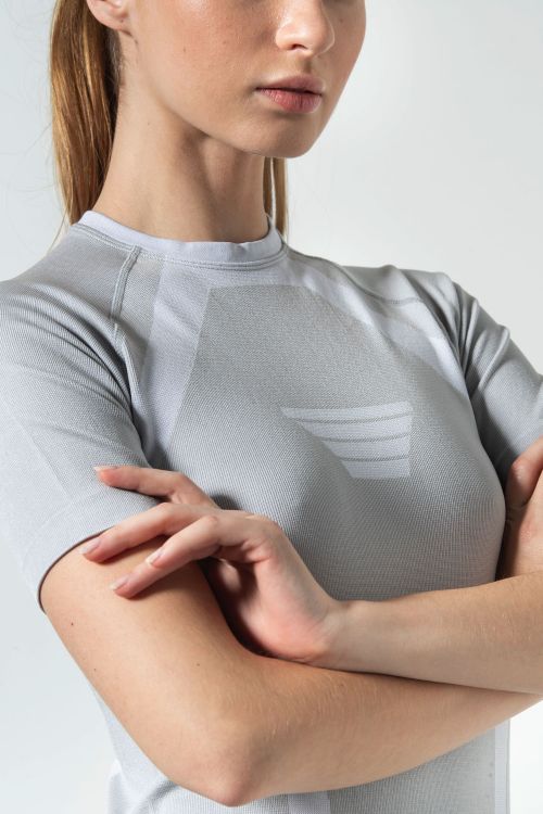 Maglia Termica Donna Manica Corta Extreme, traspirante e termoregolante