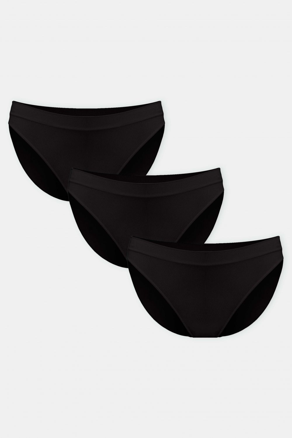 3 Slip Vita Bassa Microfibra