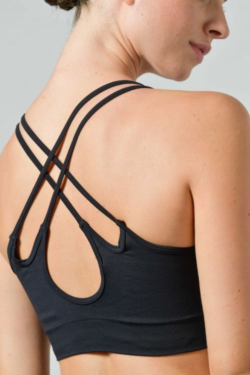 Reggiseno Sportivo Spallini Incrociati, Linea Sculpt